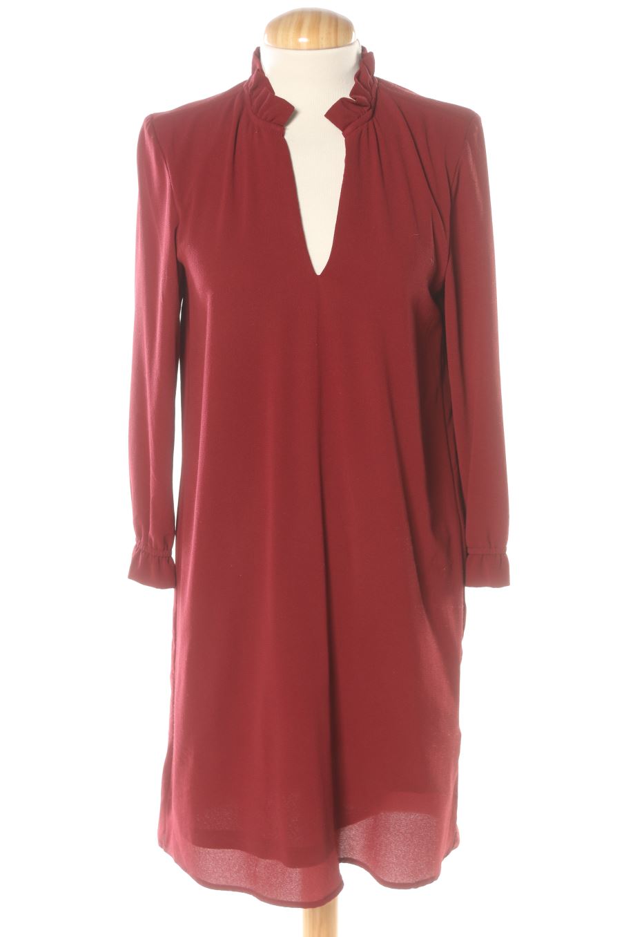 Robe casual H&M de la taille 34, de couleur bordeaux