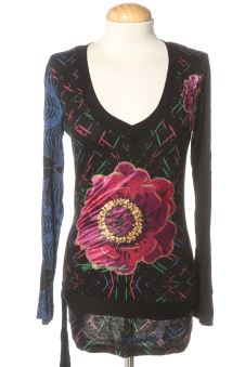 Camiseta manga larga S Desigual, foto 1 de 2