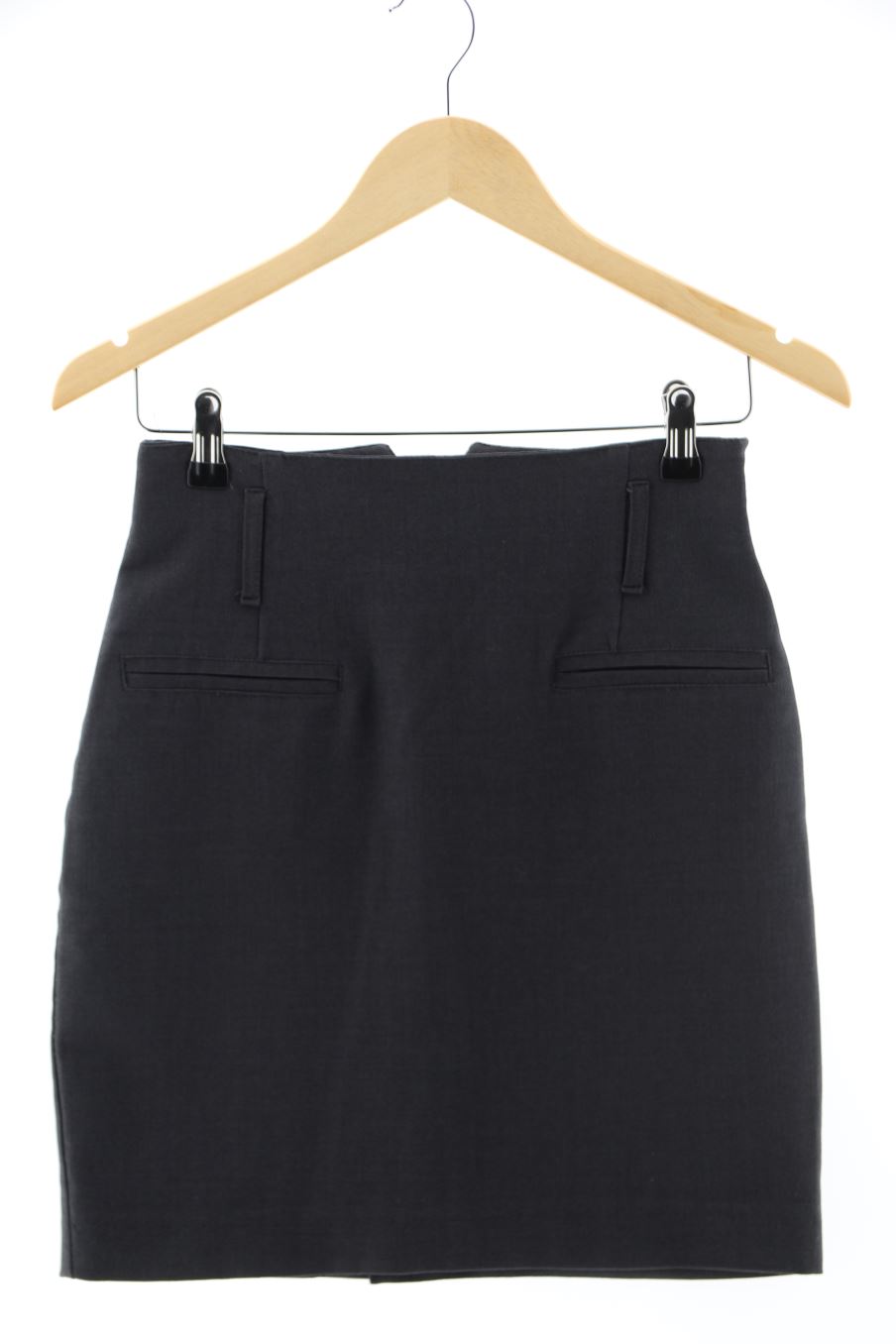 Jupe N&B de la taille 40, de couleur gris