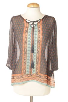 Blouse à manches longues 38 Liberty Island