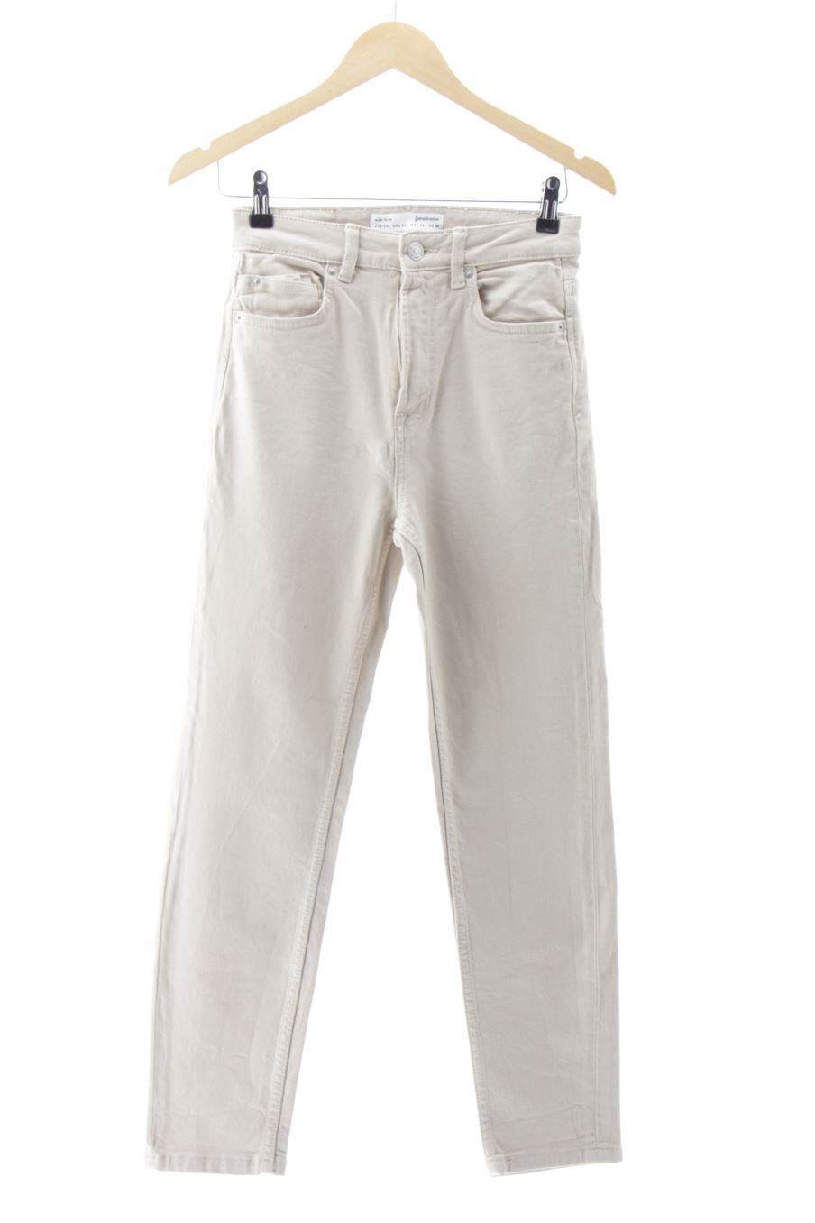 Jeans Stradivarius de la taille 36, de couleur beige de denim