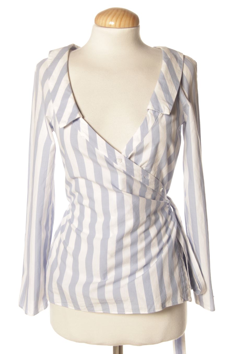 Blusa a maniche lunghe de trf (ZARA) de la talla XS, de color righe
