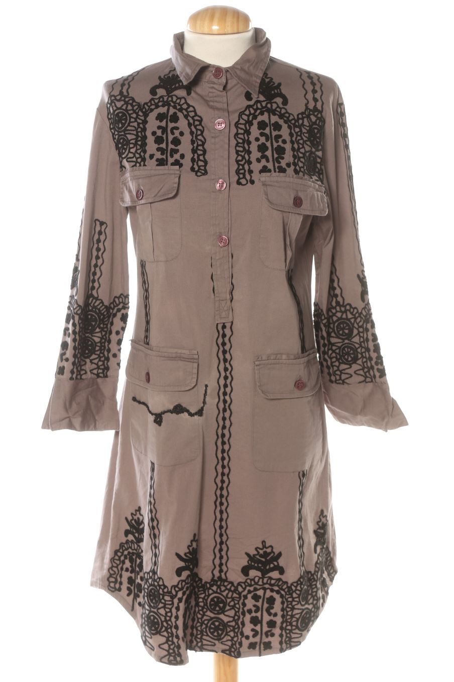 Robe casual Almatrichi de la taille 40, de couleur gris