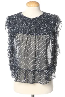 Blusa a maniche corte XS Zara, foto 1 di 2
