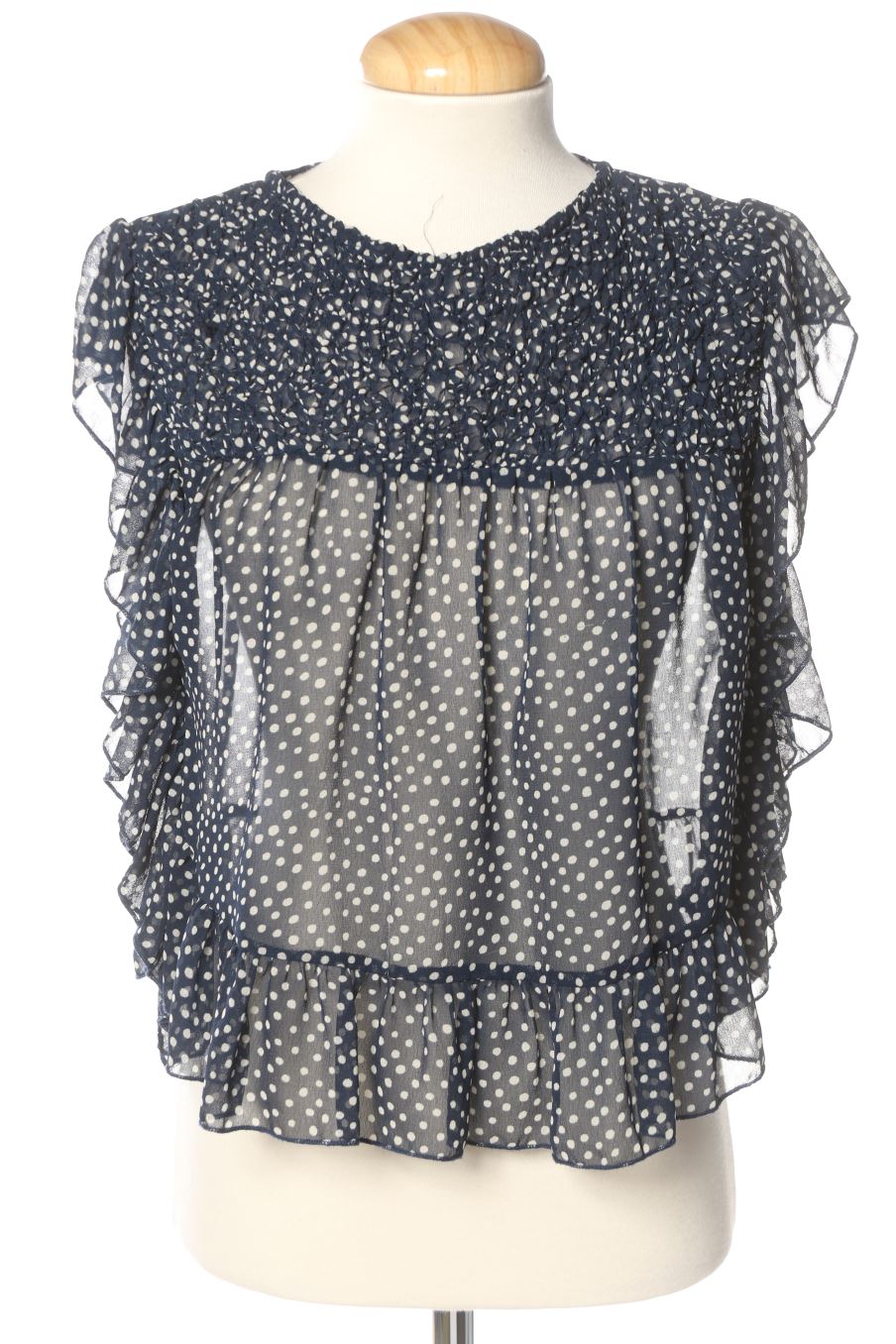 Blouse à manches courtes Zara de la taille XS, de couleur imprimés