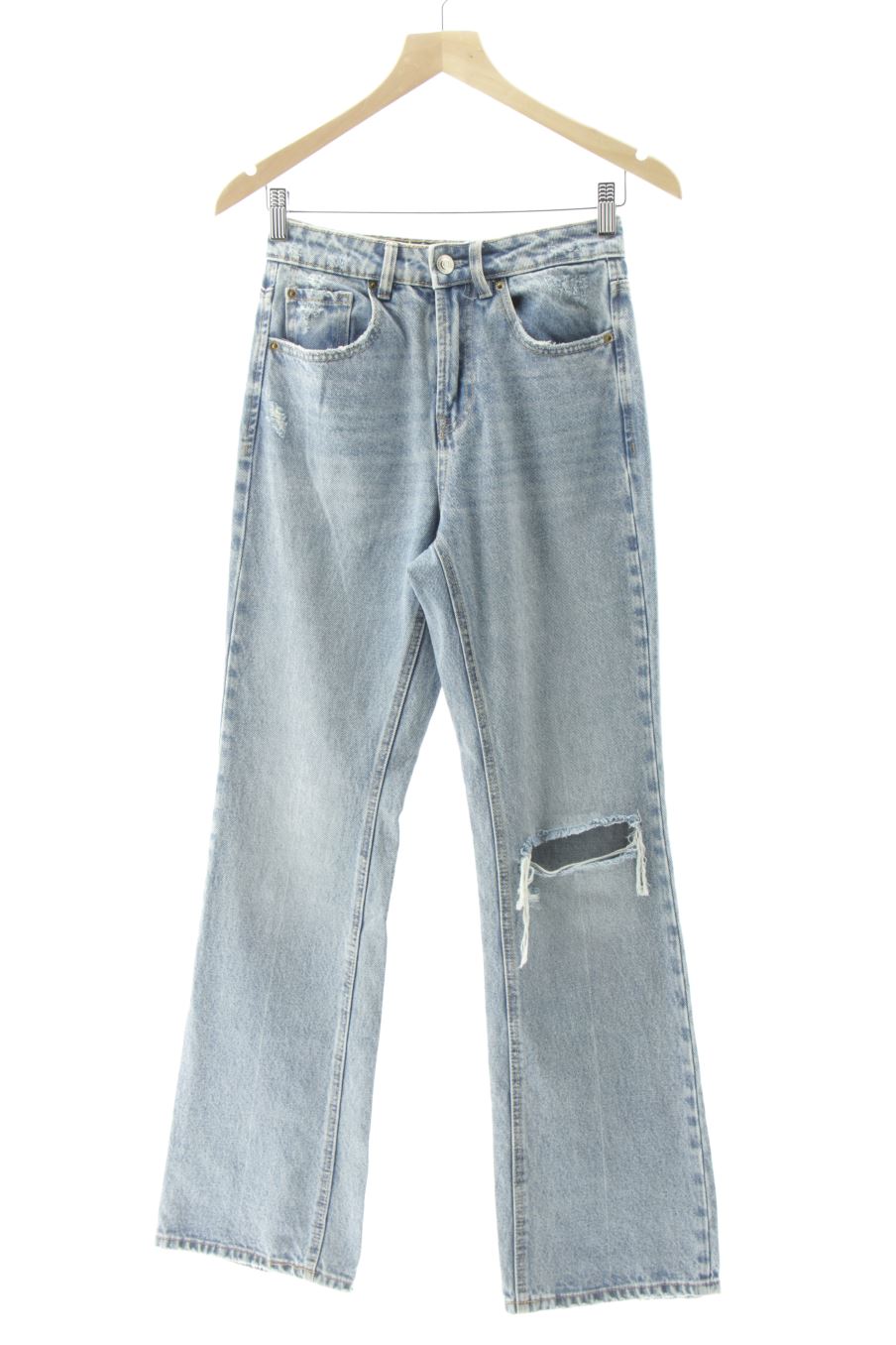 Jeans de Stradivarius de la talla 34, de color blu