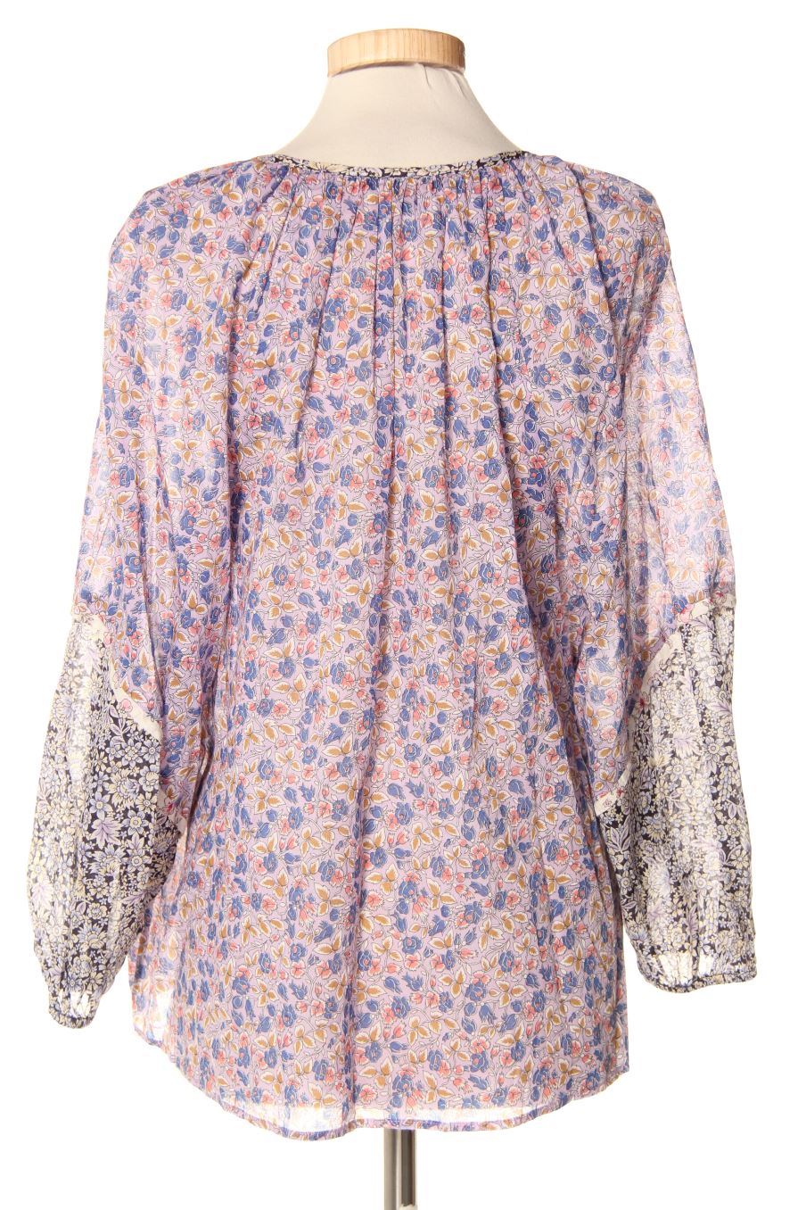 Blouse à manches longues Maje de la taille S, de couleur fleurs
