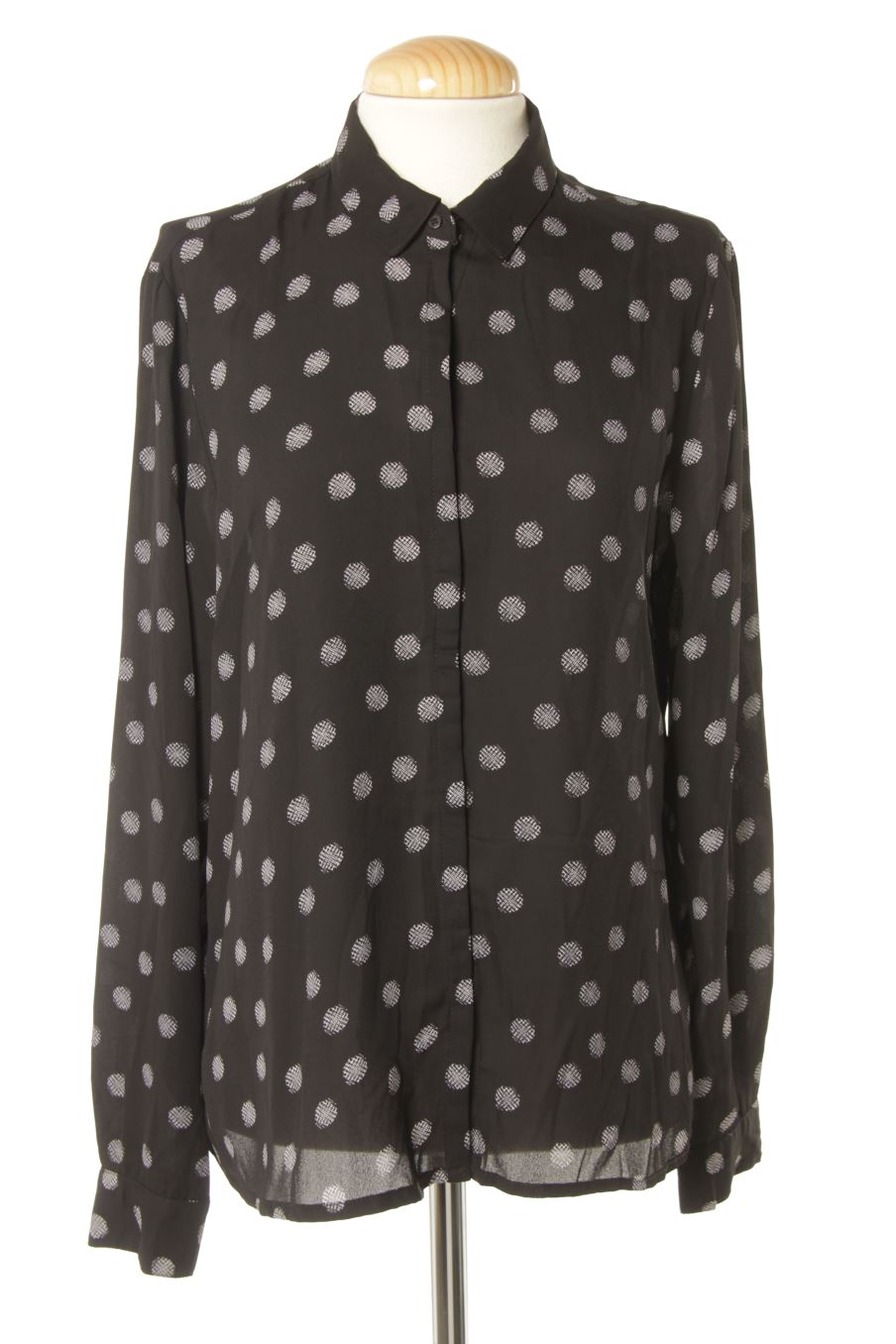 Camisa de La redoute de la talla M, de color negro