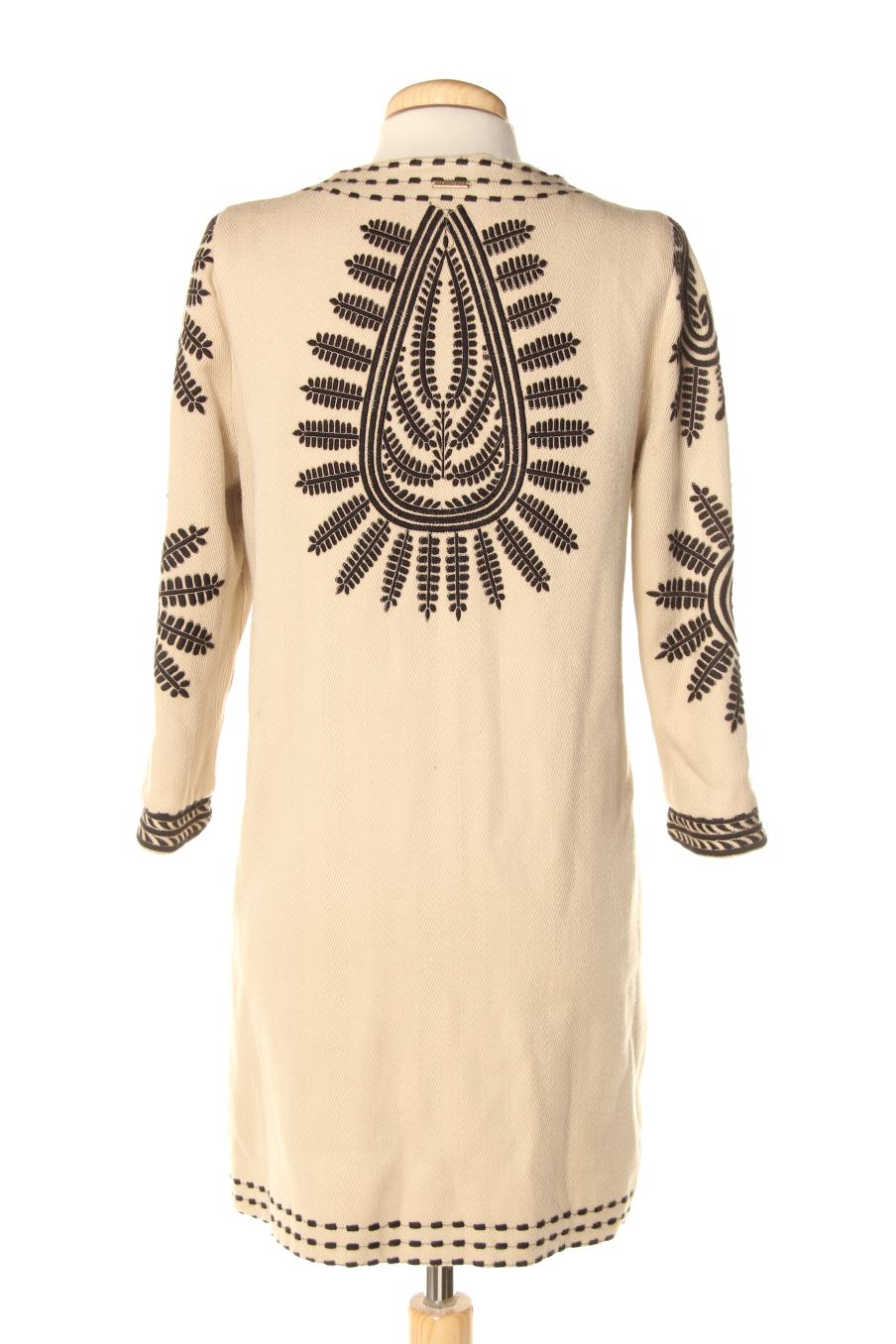 Manteau Tintoretto de la taille 36, de couleur beige