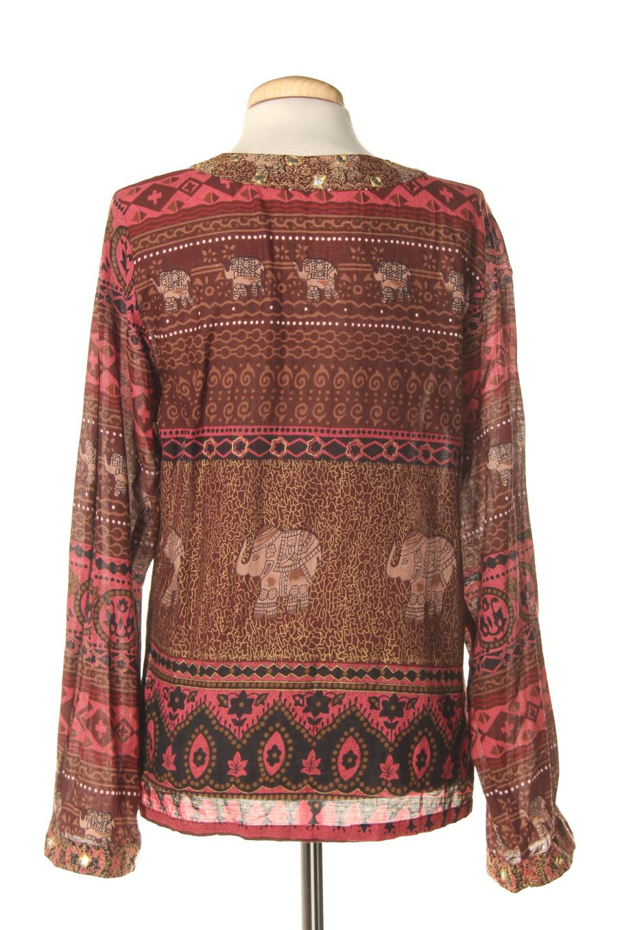 Blusa de manga larga de FASHION CONNECTION de la talla 40, de color estampado