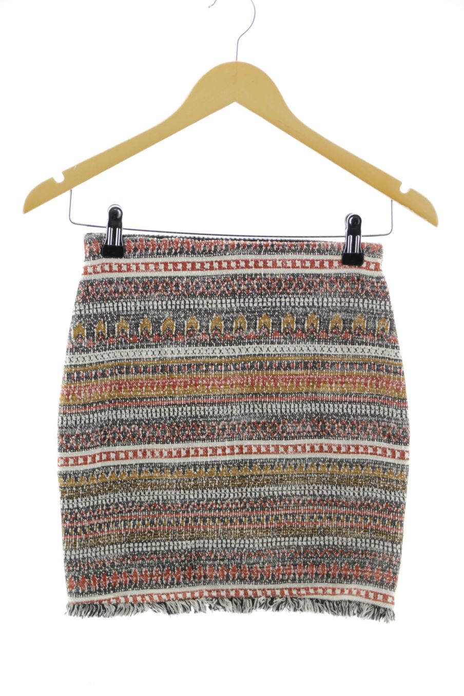 Jupe Bershka de la taille XS, de couleur imprimés