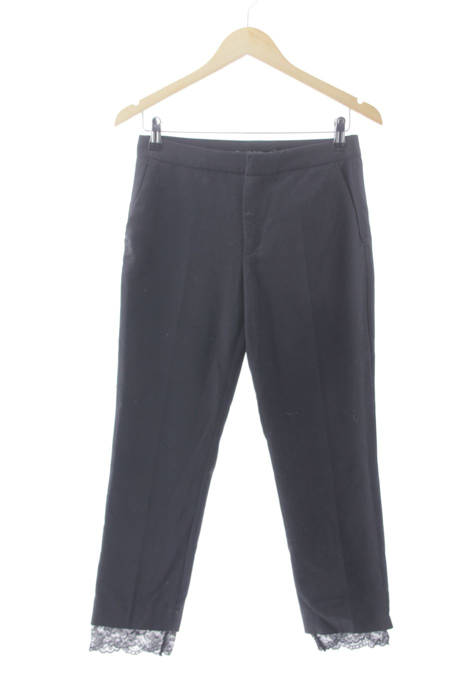 Pantaloni de Zara de la talla S, de color nero