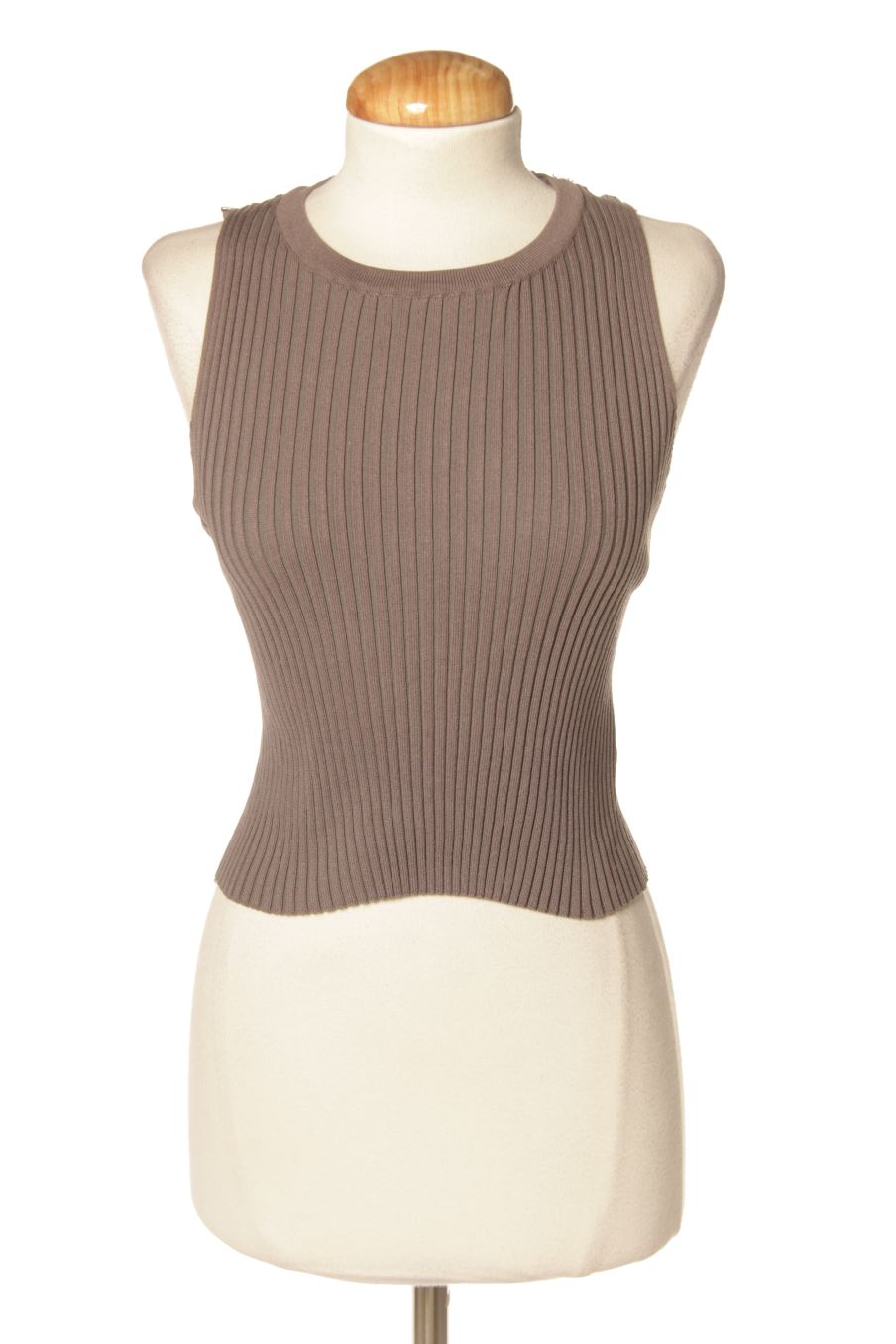 Top de Jean Louis Francois de la talla S, de color gris