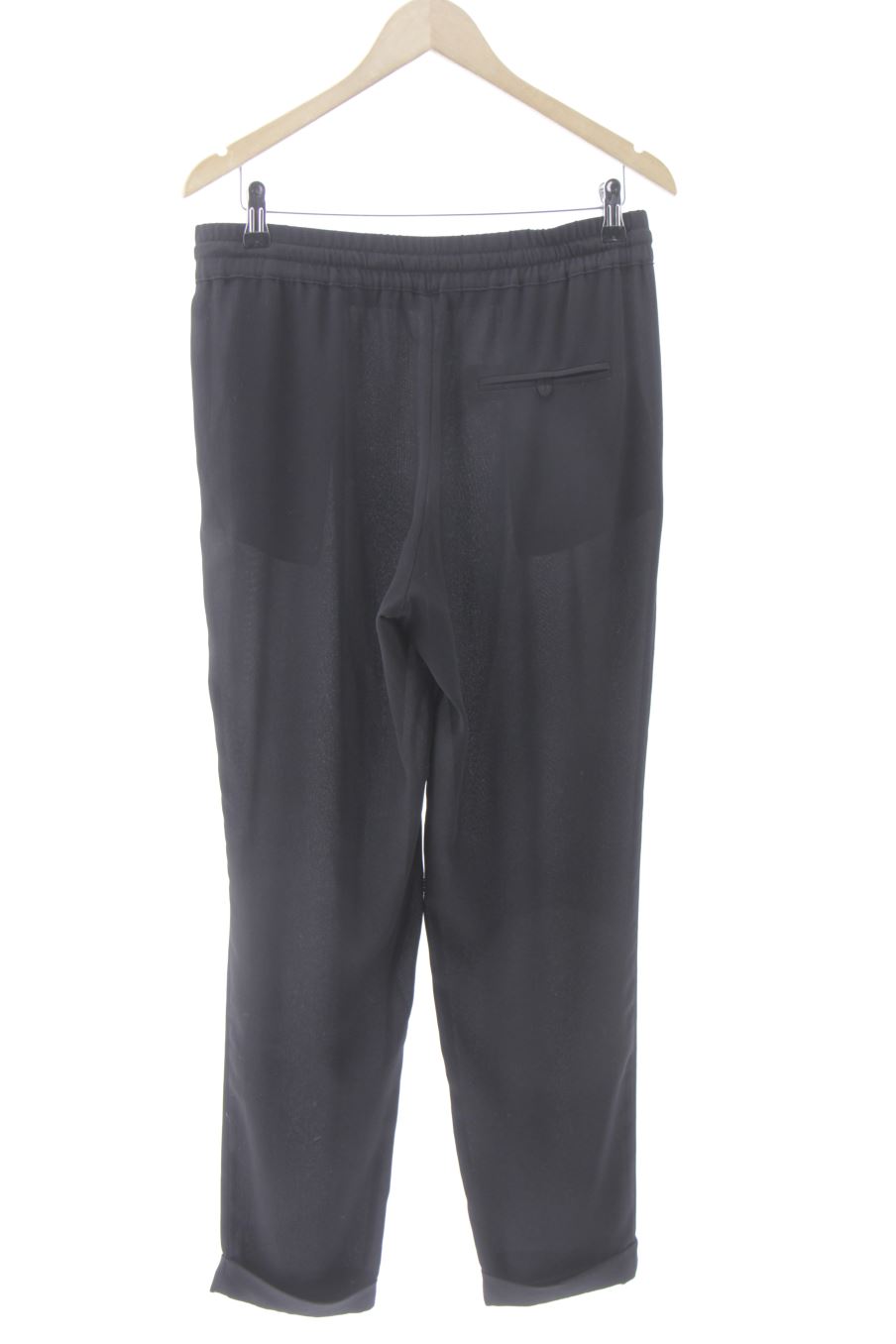 Pantalón Casual de Zara de la talla M, de color negro