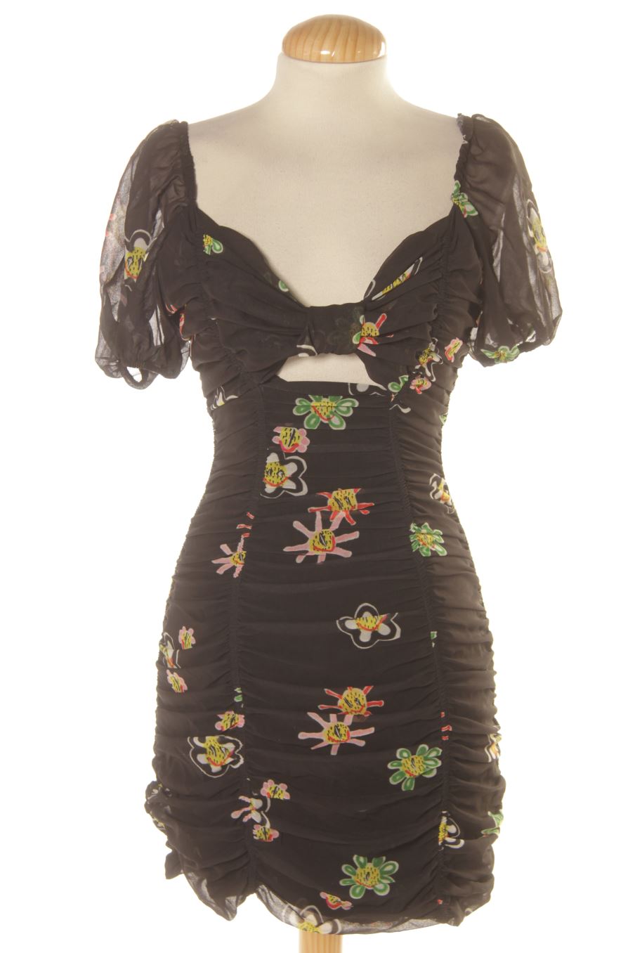 Aufwändiges Kleid von Desigual Größe M, Farbe Aufdruck, für