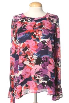 Blusa a maniche lunghe XL Mango