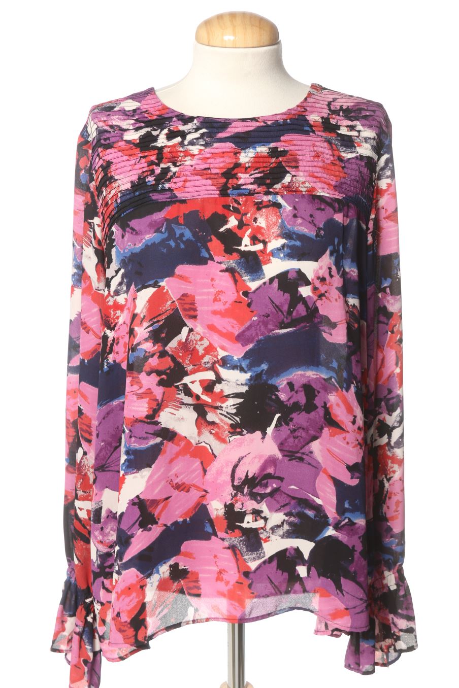 Blusa a maniche lunghe de Mango de la talla XL, de color stampato