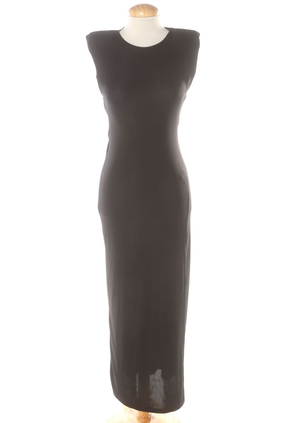 Robe casual Zara de la taille S, de couleur noir