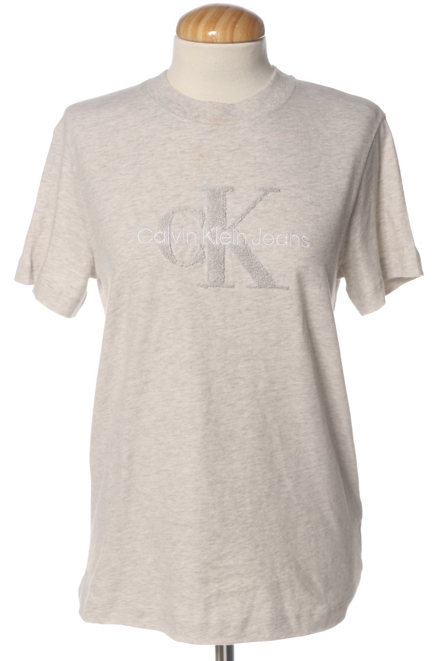 T-Shirt von Calvin Klein Größe S, Farbe Grau, für