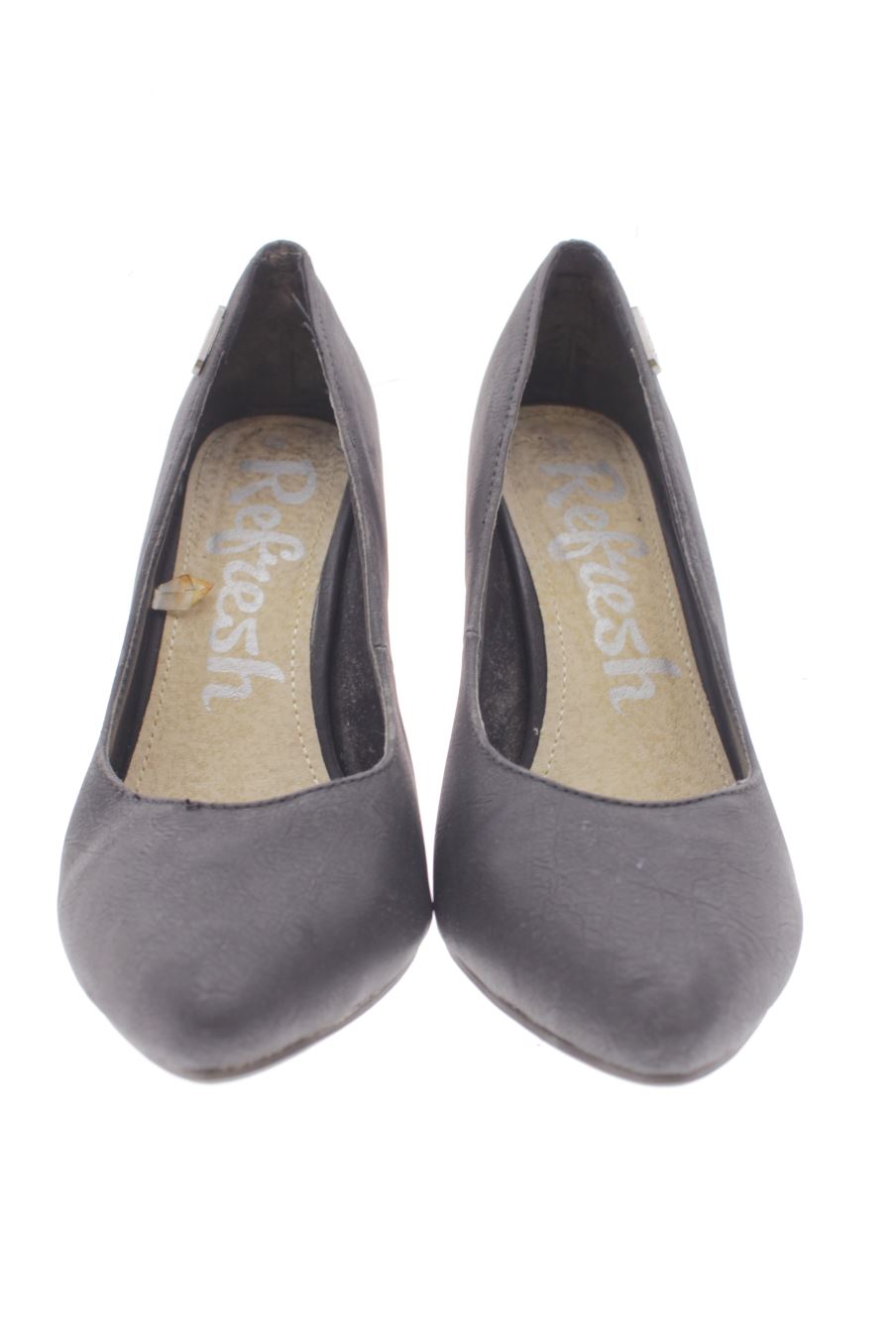 Zapatos de tacon de Refresh de la talla 38, de color negro de