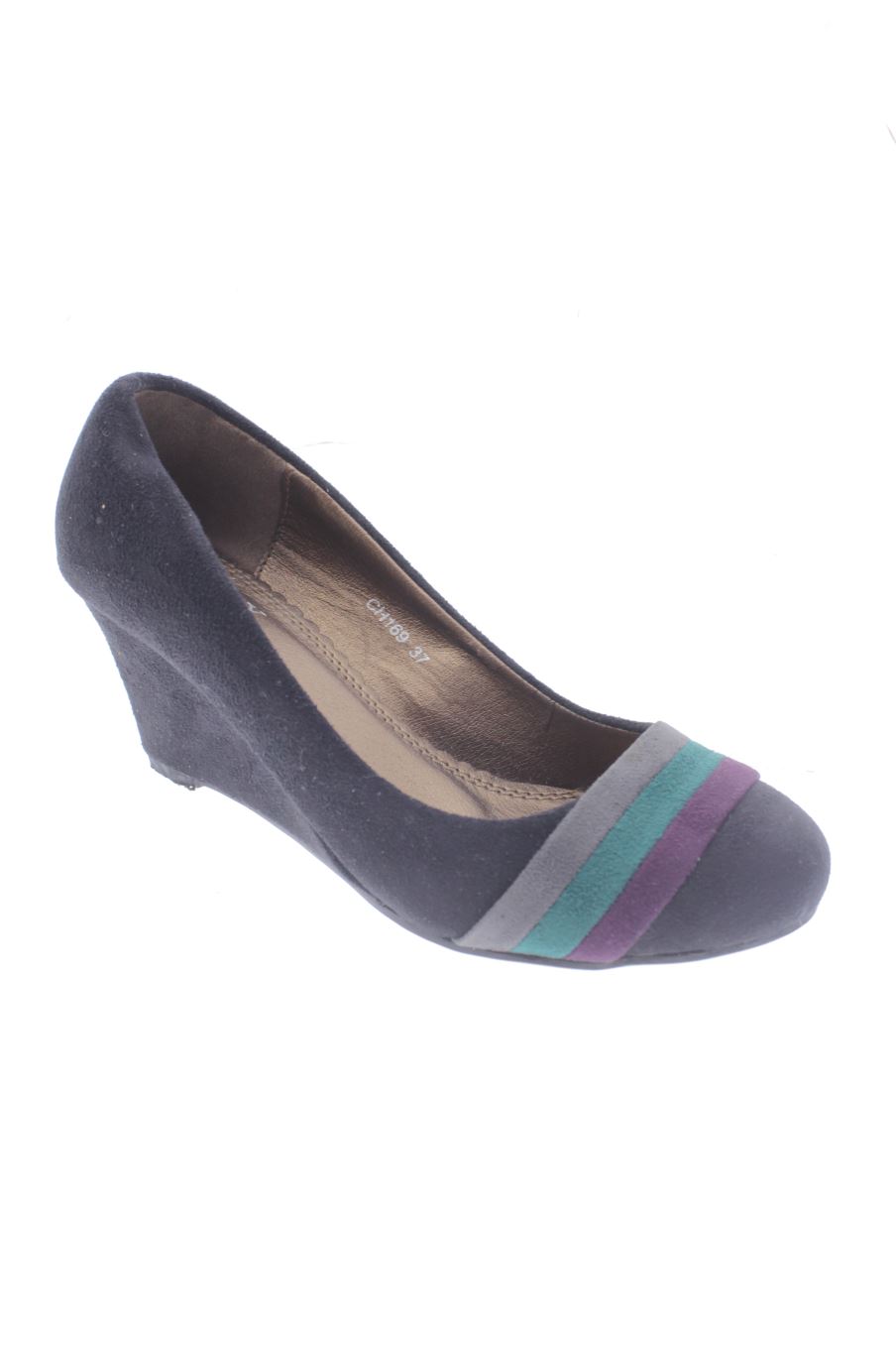 Zapatos de tacon de H&X CALZADOS de la talla 37, de color negro de