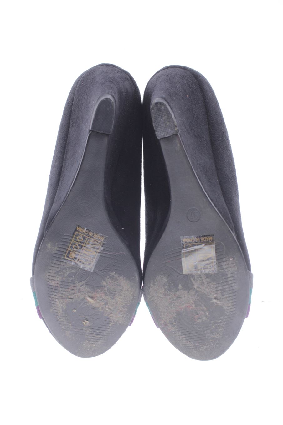 Zapatos de tacon de H&X CALZADOS de la talla 37, de color negro de