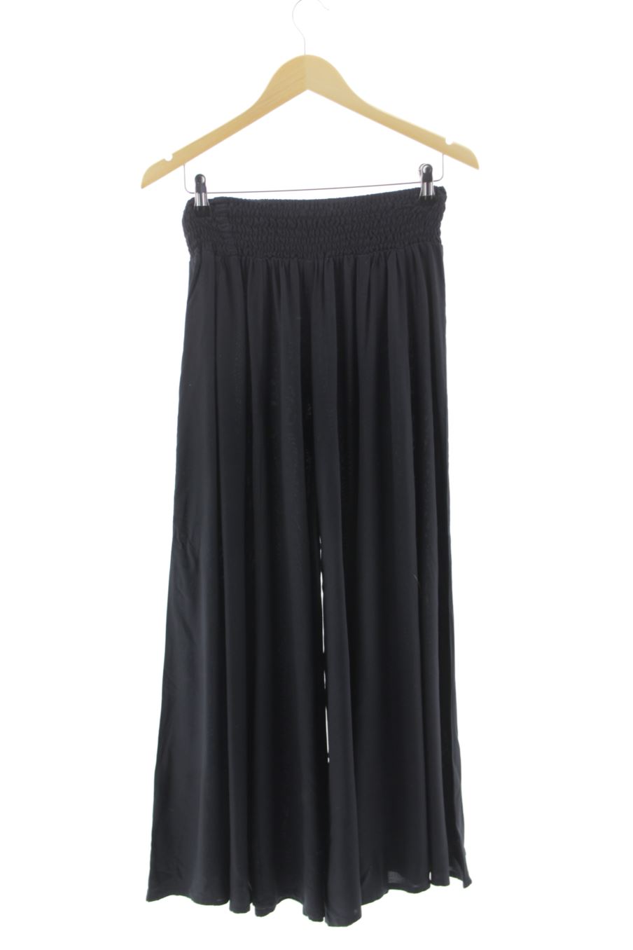 Pantalón Casual de natura de la talla M, de color negro