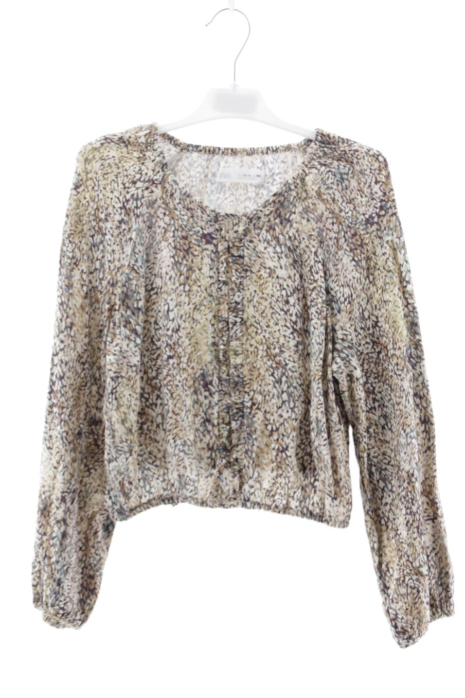 Blusa de manga larga de Zara de la talla 13 años de segunda mano