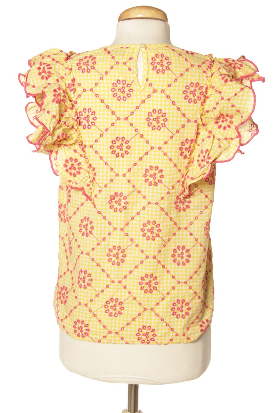 Blusa de manga corta de Mademoiselle R de la talla M, de color estampado