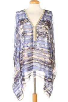 Blouse à manches courtes S Takezo