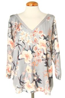 Blusa a maniche lunghe S Mango
