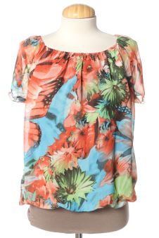 Blouse à manches courtes L Made in italy