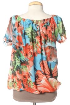 Blouse à manches courtes L Made in italy