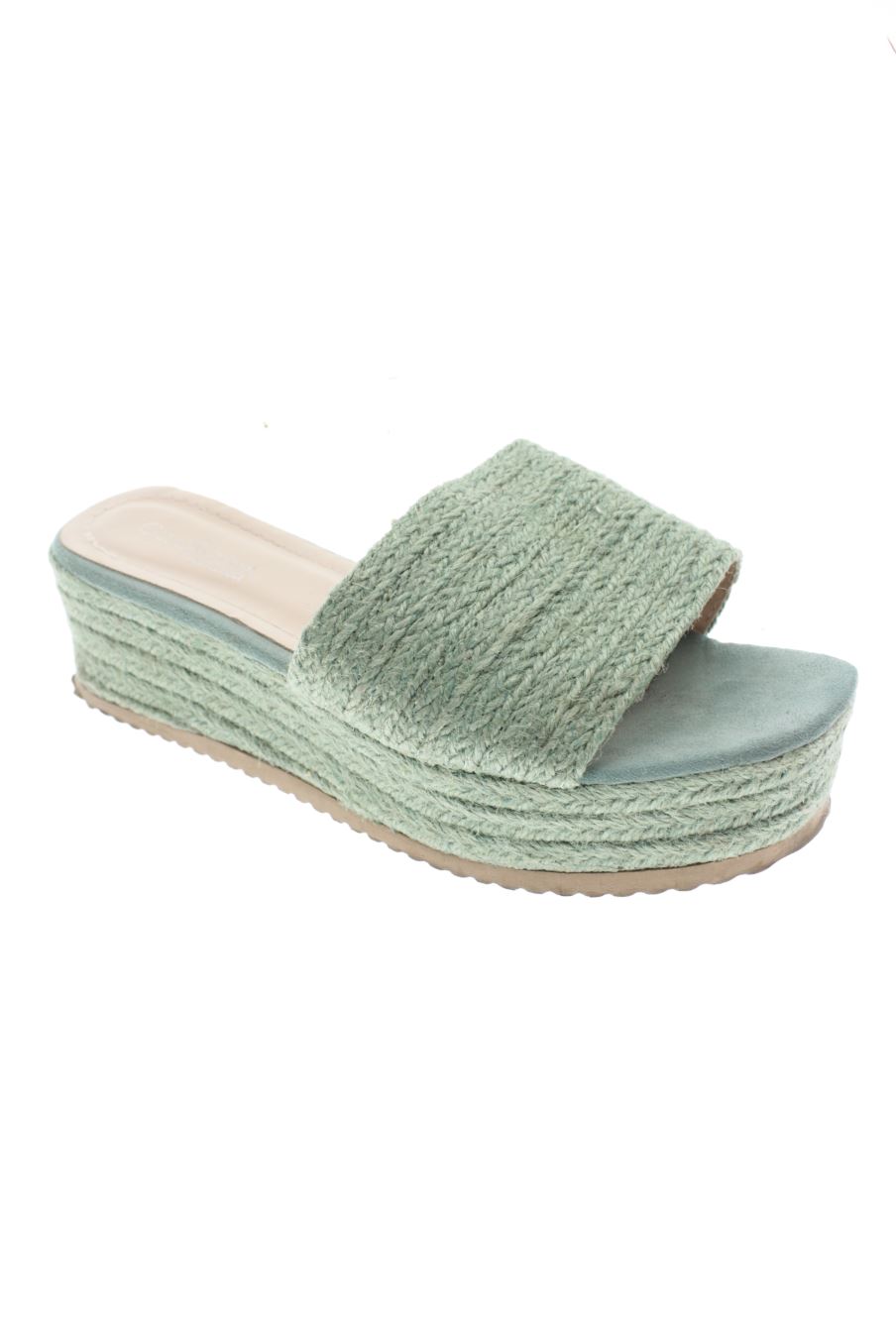 Sandalias tacon de GUAPISSIMA de la talla 40, de color turquesa de