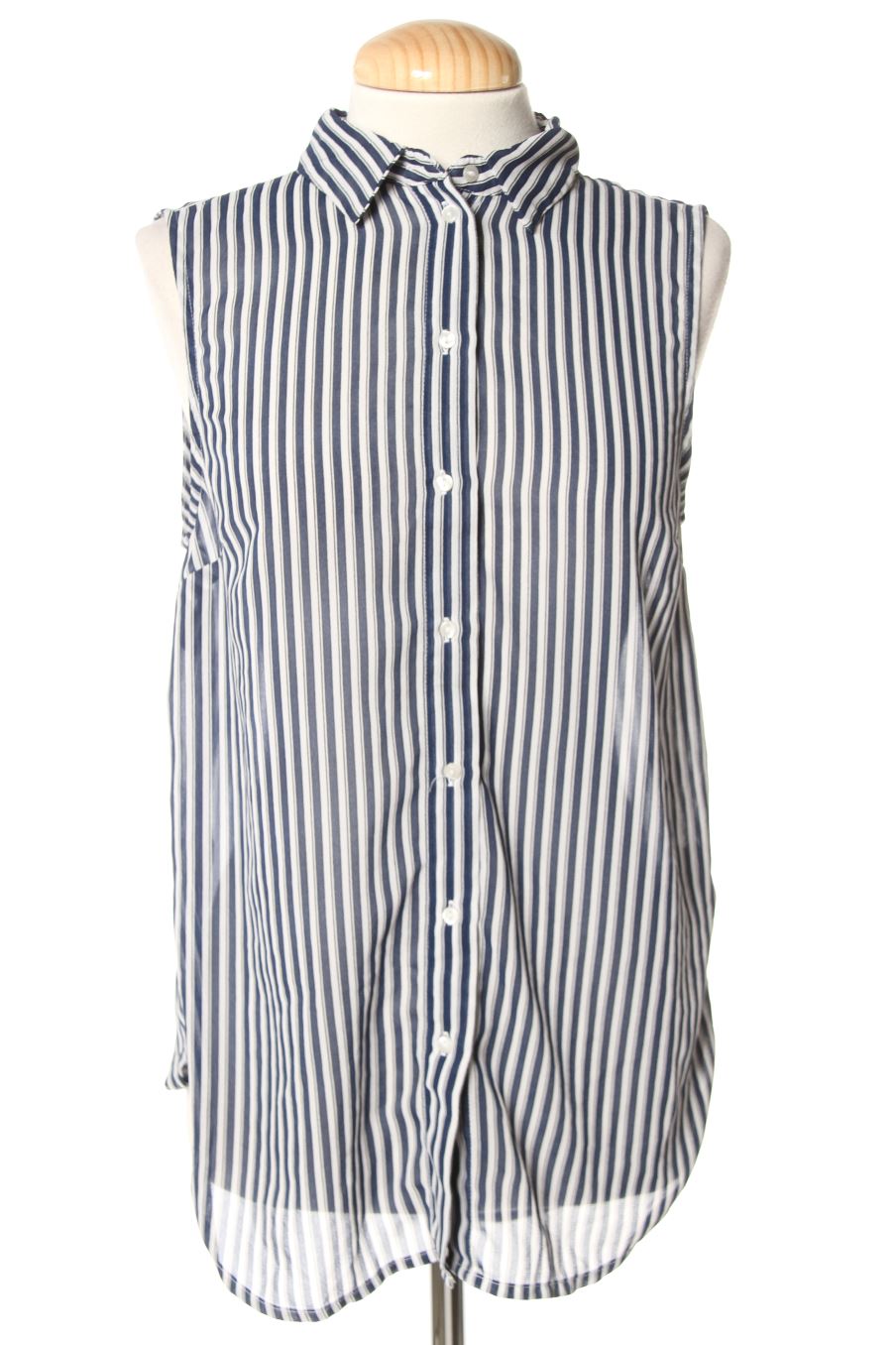 Chemise sans manches H&M de la taille 34, de couleur rayures