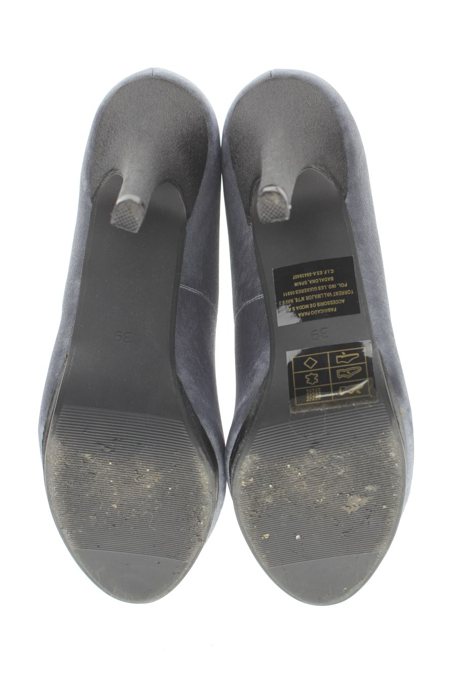 Zapatos de tacon de Chesco de la talla 39, de color azul de