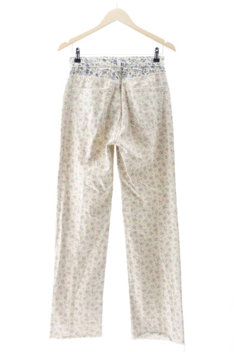 Vaquero de Pull & Bear de la talla 36, de color flores de ropa vaquera