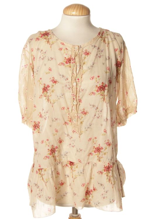 Blusa a maniche lunghe