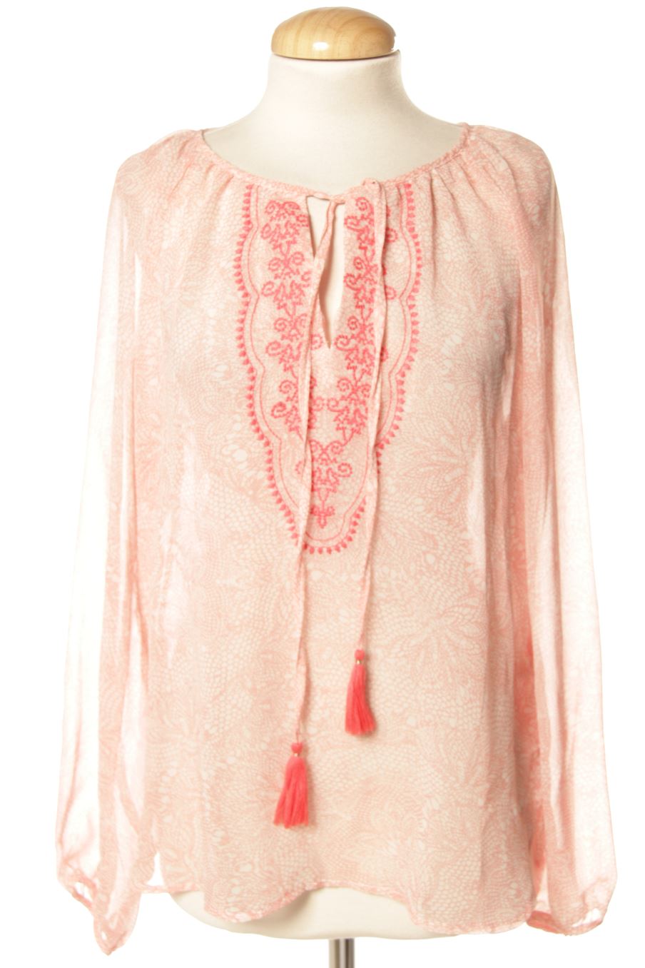 Blouse à manches longues Grace & Mila de la taille M, de couleur imprimés