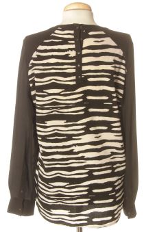 Blusa a maniche lunghe M Mango