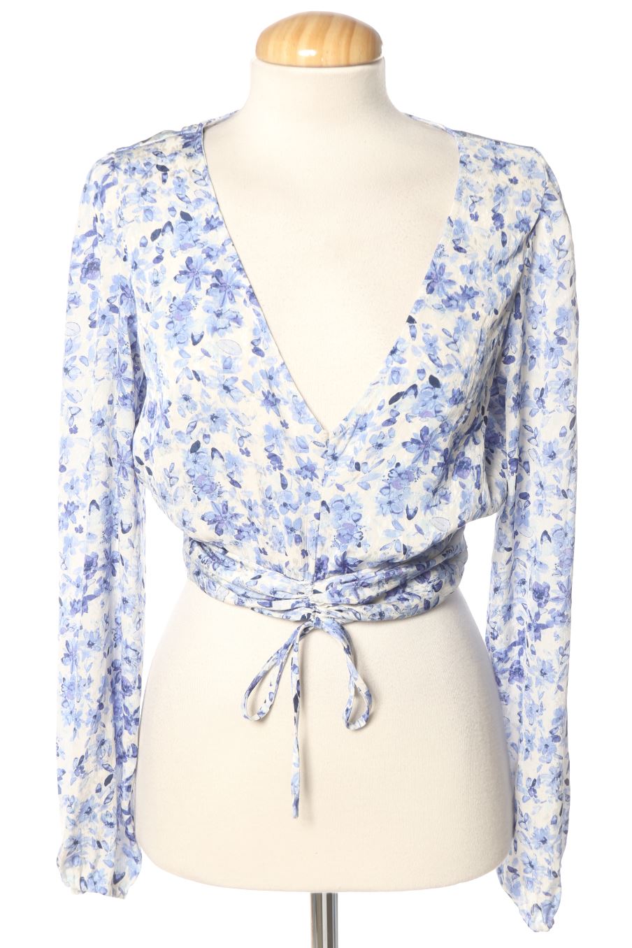 Langärmelige Bluse von H&M Größe XS, Farbe Aufdruck, für