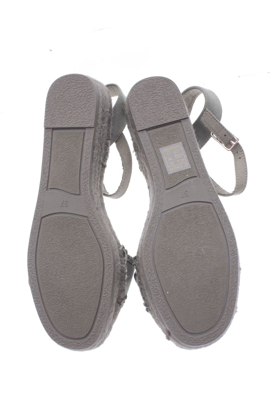Sandalias planas de Corina de la talla 37, de color verde de