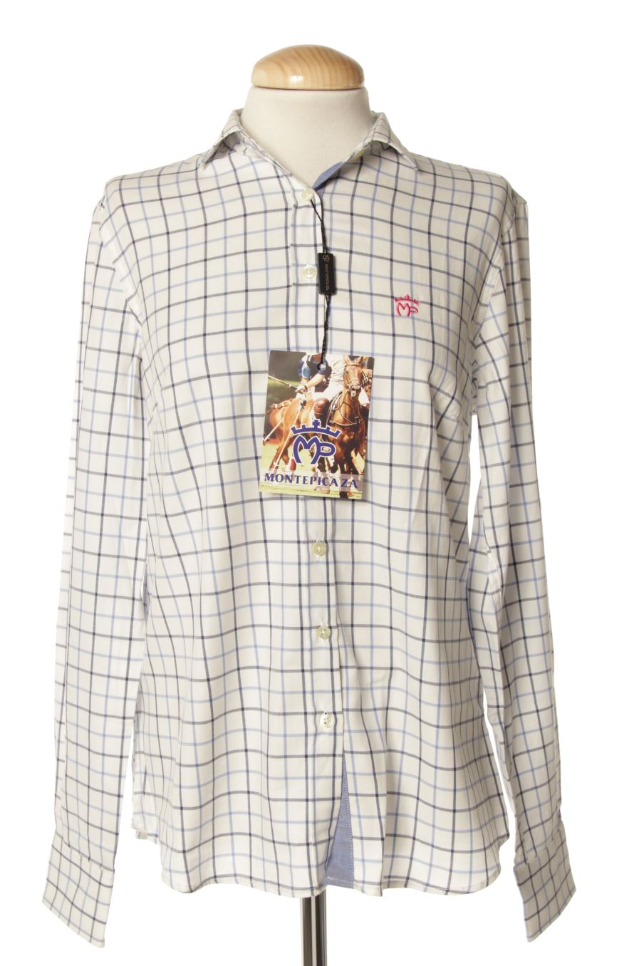 Camisa de Montepicaza de la talla 42 de color cuadros