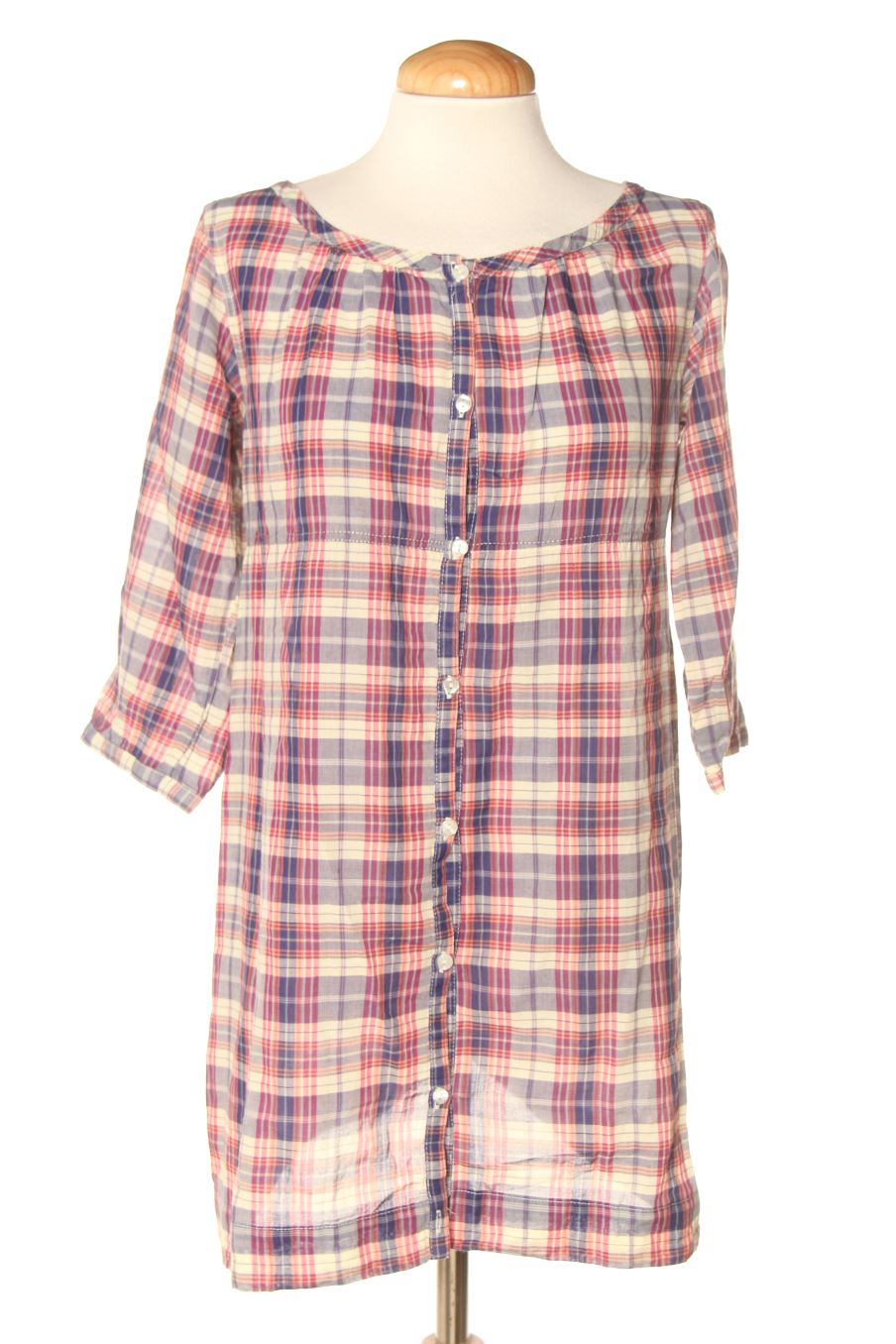Einfaches Kleid von H&M Größe 34, Farbe Aufdruck, für