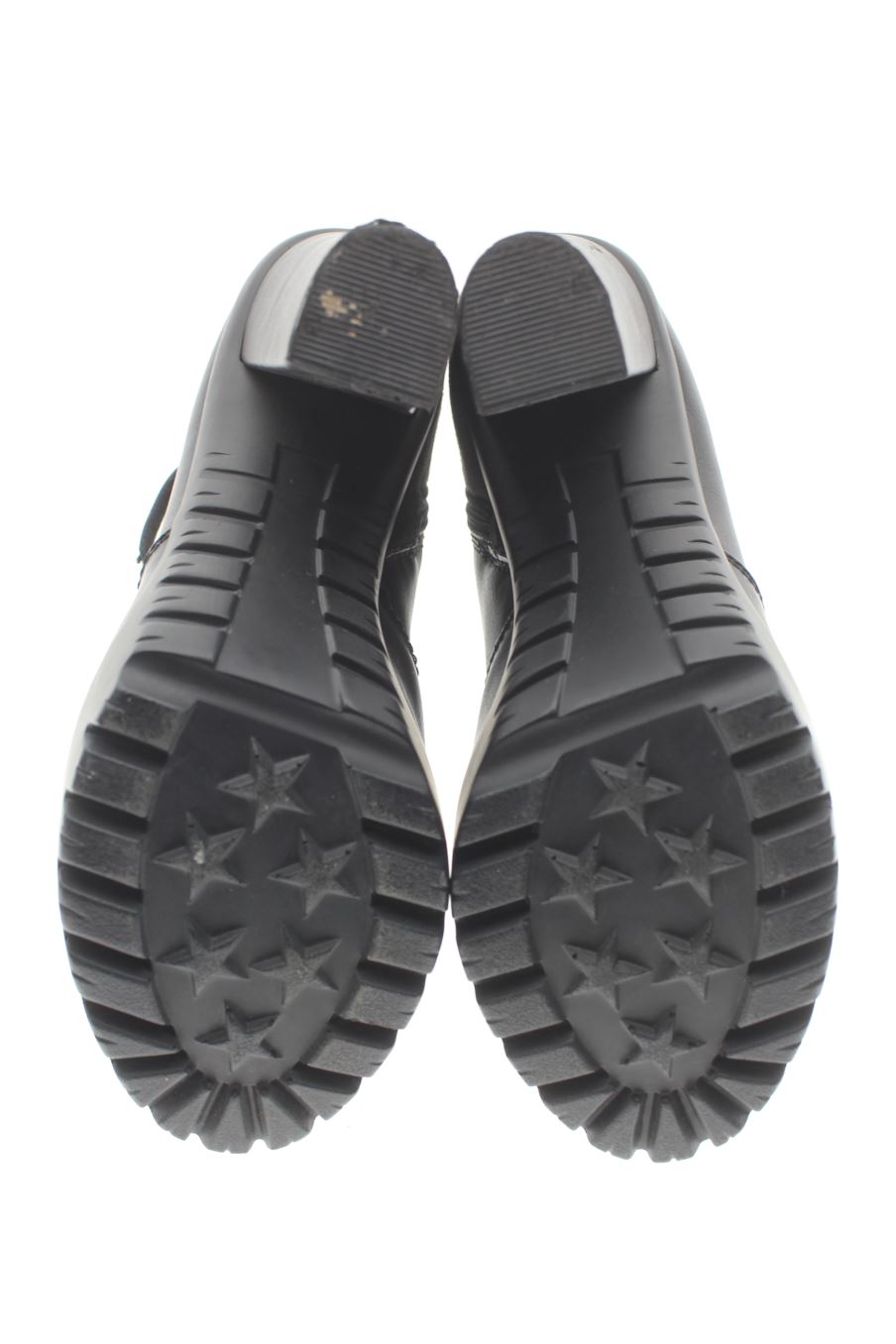 Botines de justfab de la talla 35, de color negro de