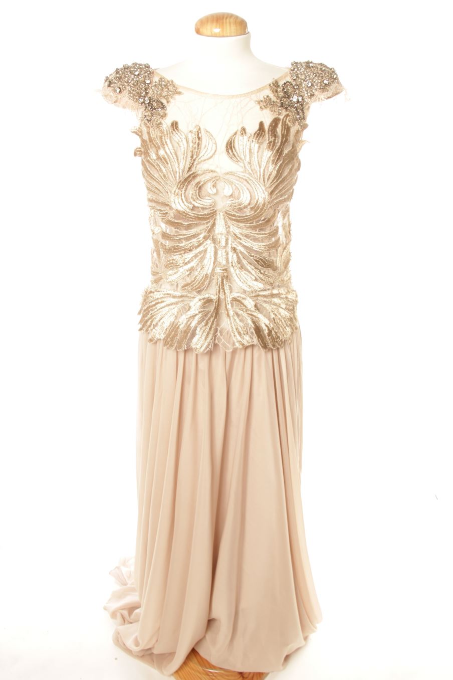 Robe MISURA COSTURA de la taille 42, de couleur beige