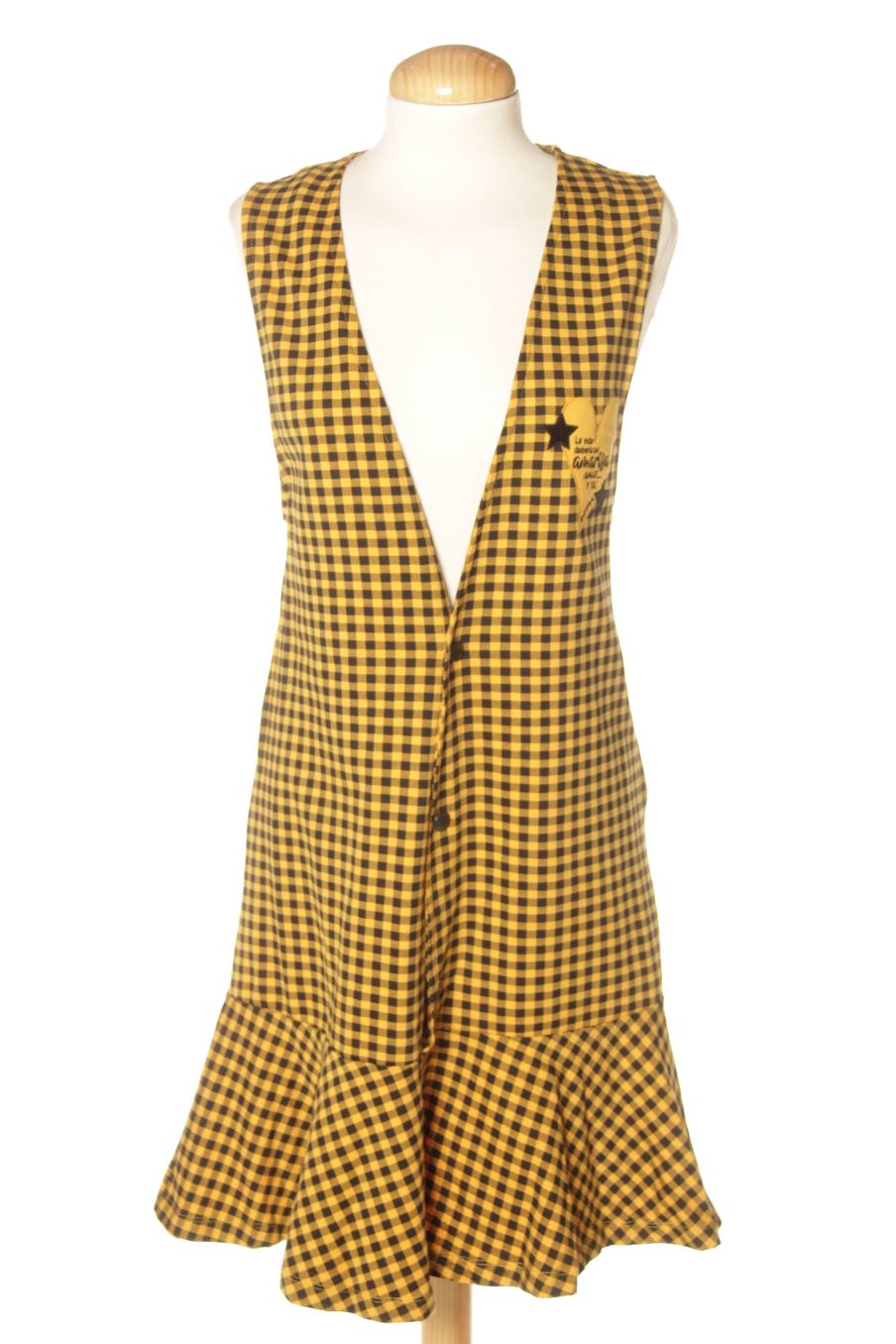 Robe casual Animosa de la taille XS, de couleur carreaux