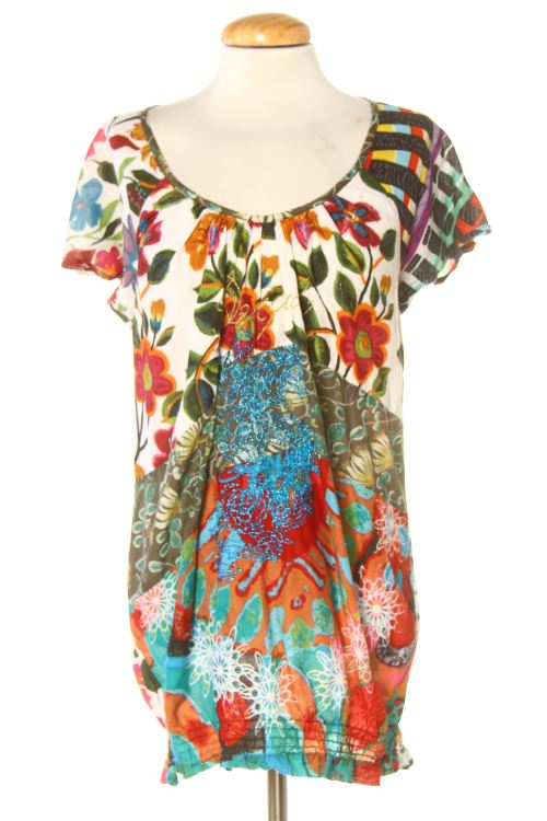 Blouse à manches courtes