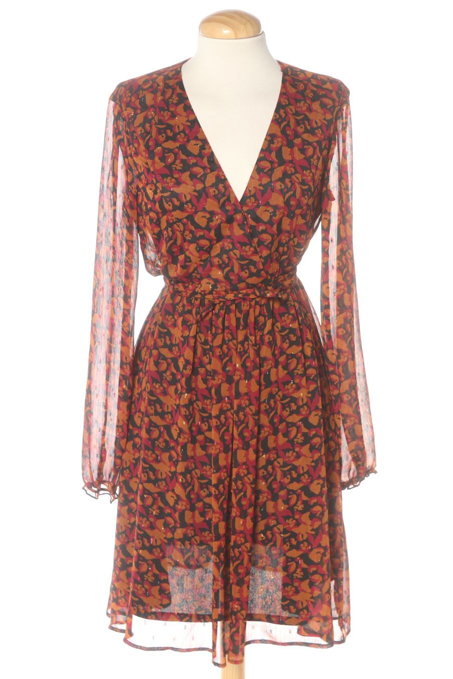 Einfaches Kleid von Promod Größe 36, Farbe Aufdruck, für