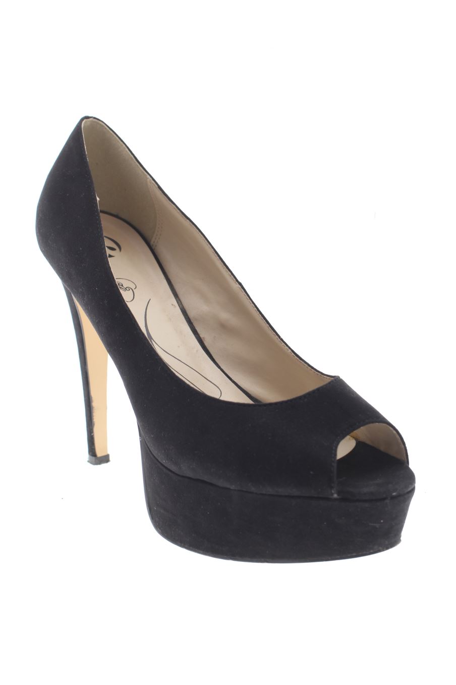 Zapatos de tacon de Bata de la talla 40, de color negro de